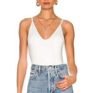 Free People Rosie Duo Bodysuit in White